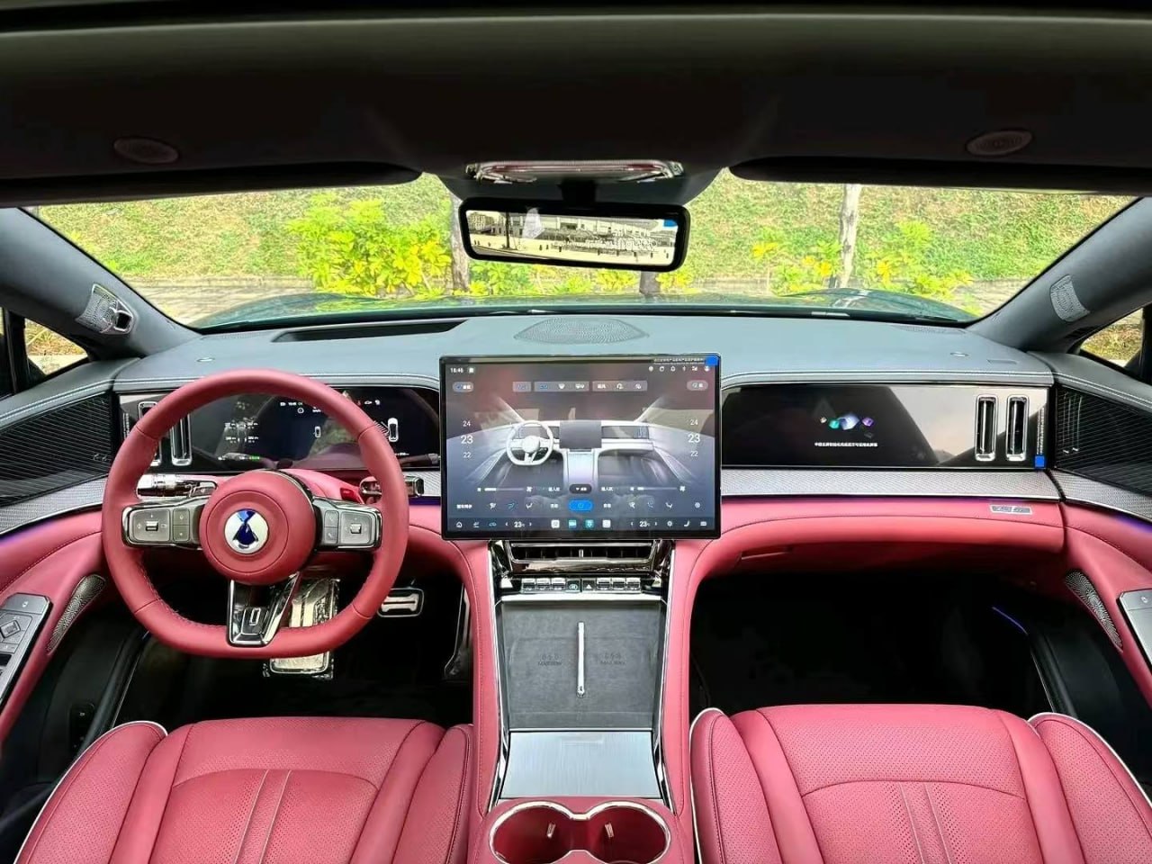 Denza Z9GT — Панель управления и салон